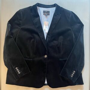 J Crew Parke Blazer in Velvet